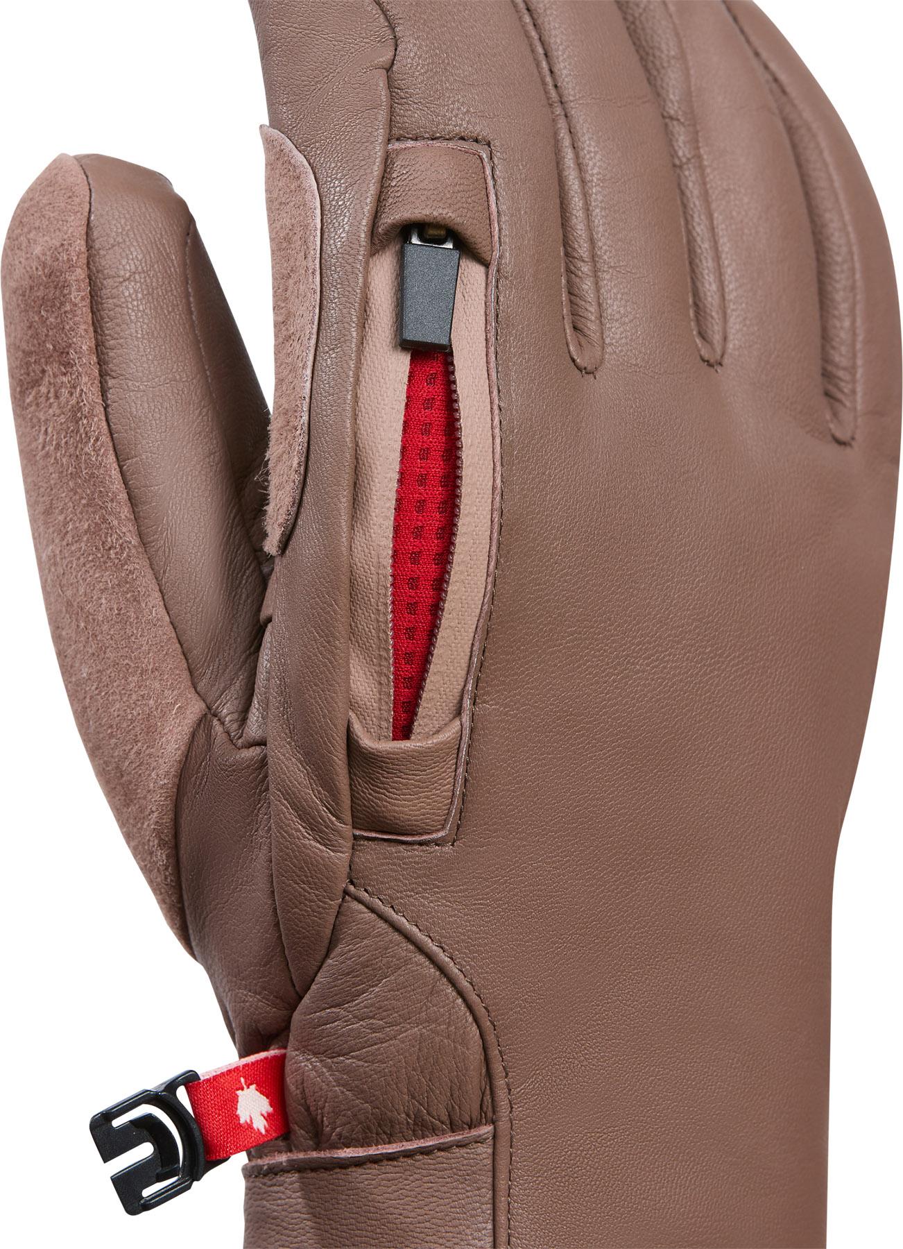 Product gallery image number 4 for product Aspen PRIMALOFT Leather Gloves - Women's