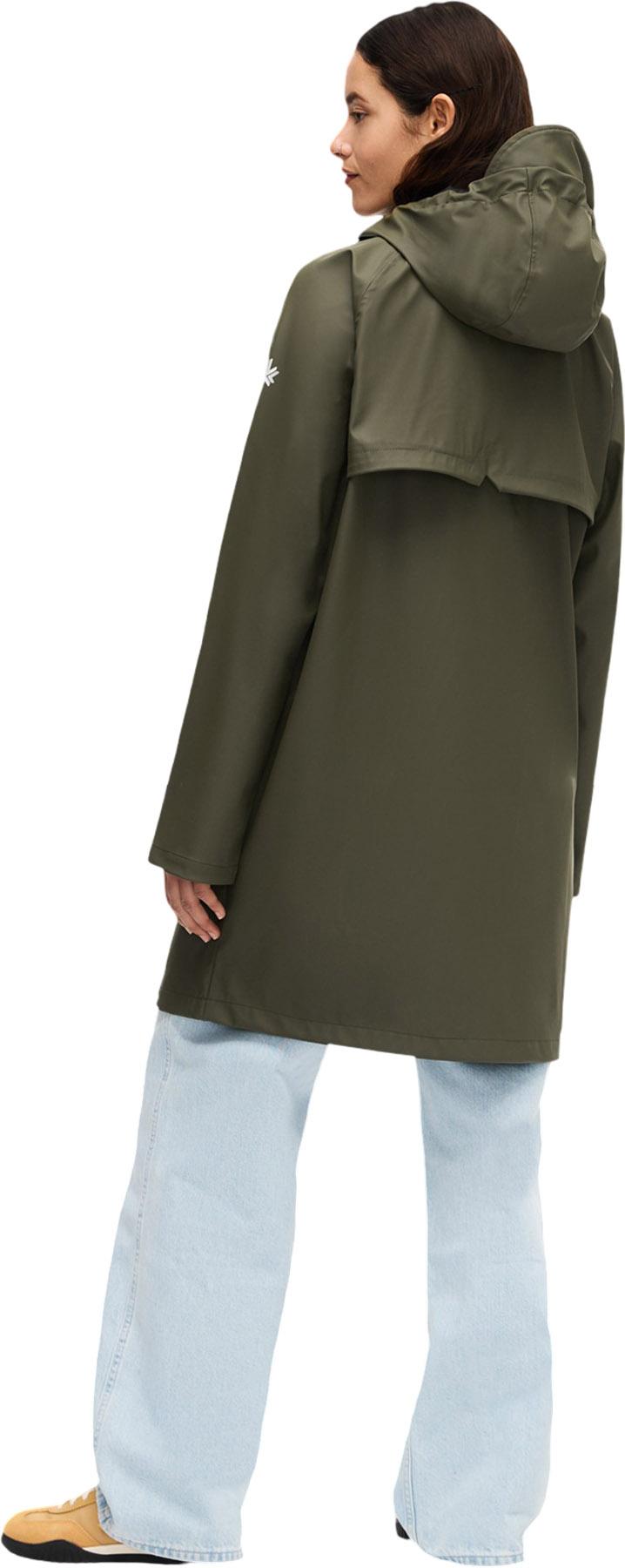 Product gallery image number 2 for product Drizzle Long Rain Jacket - Women's