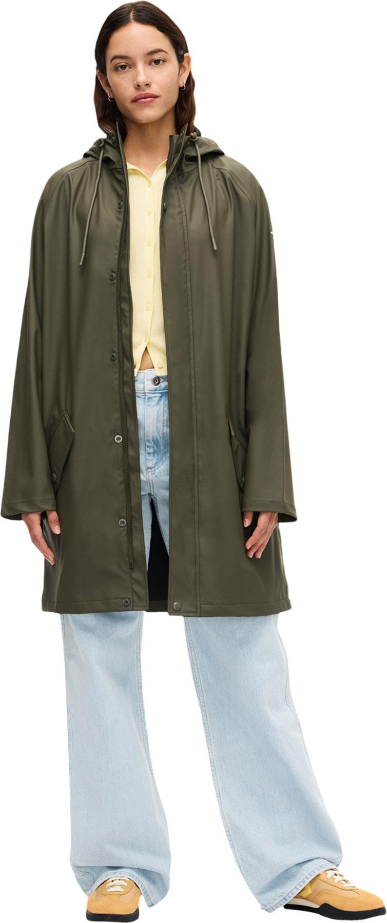 Product gallery image number 3 for product Drizzle Long Rain Jacket - Women's