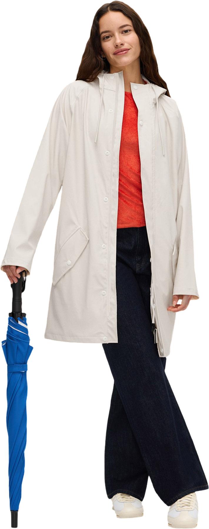 Product gallery image number 3 for product Drizzle Long Rain Jacket - Women's