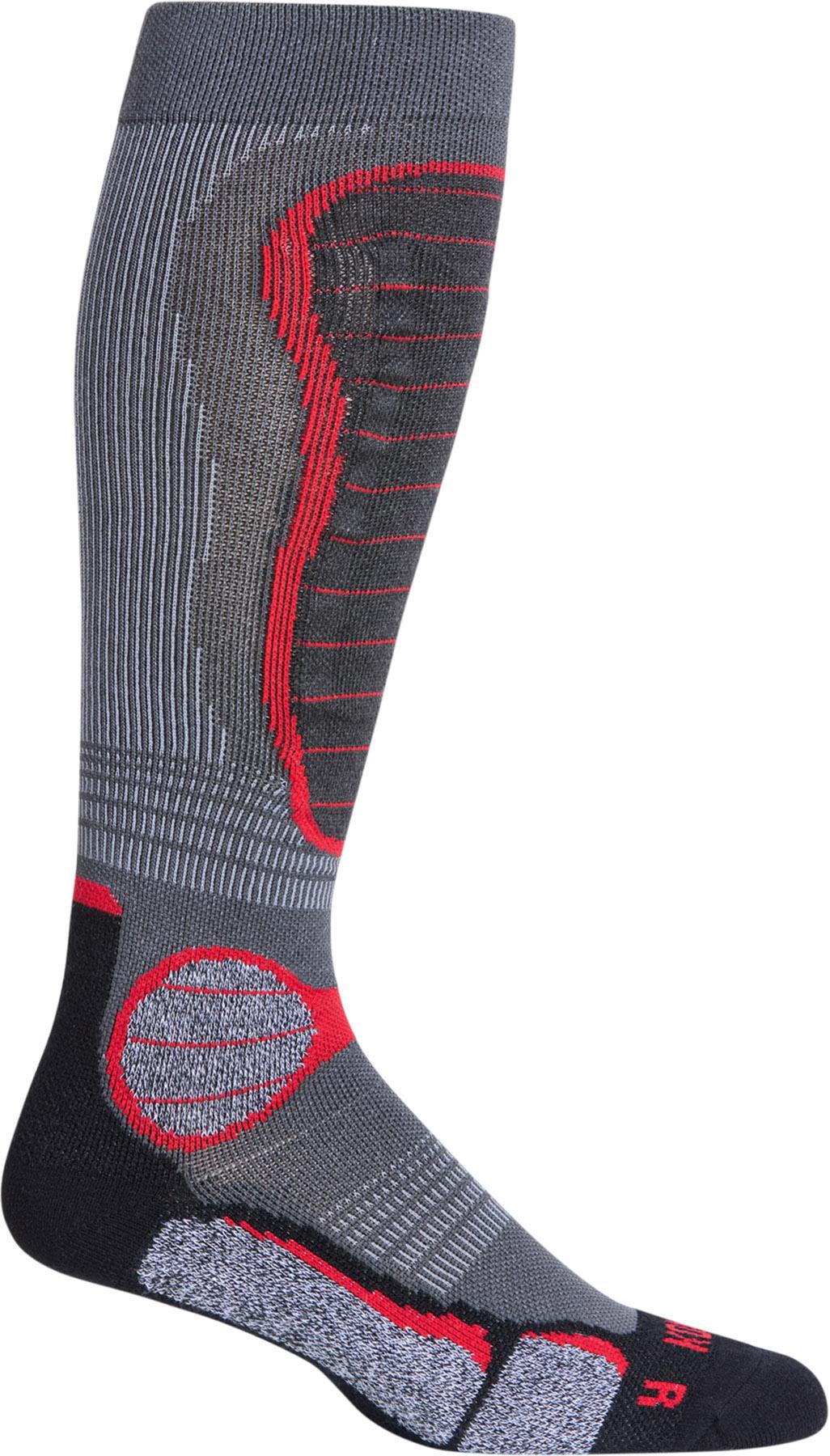 Product gallery image number 1 for product Chaussettes de ski pour adulte – Coussinées avec protège-tibia amovible