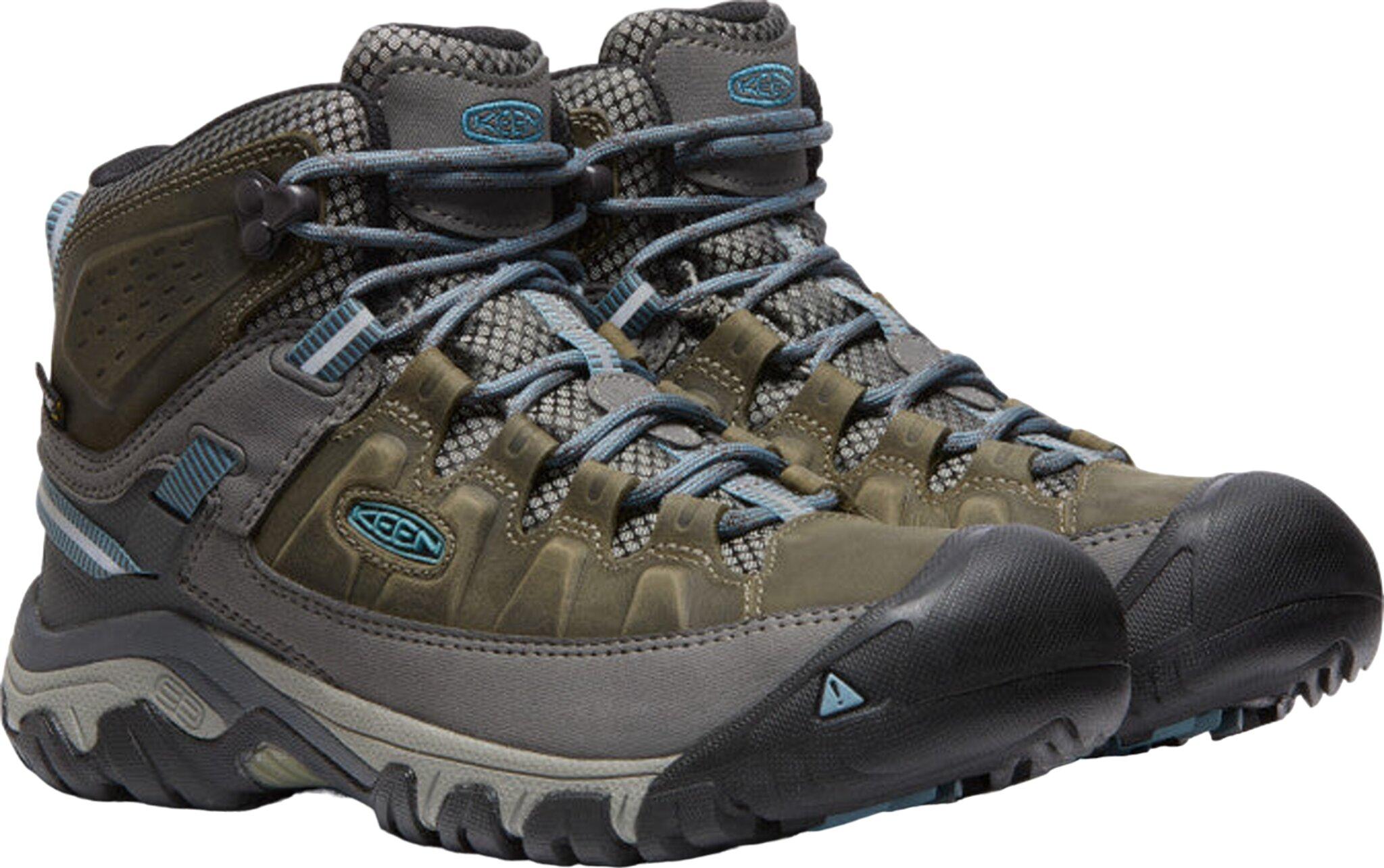 Product gallery image number 5 for product Targhee III Mid Wide Waterproof Hiking Shoes - Women's
