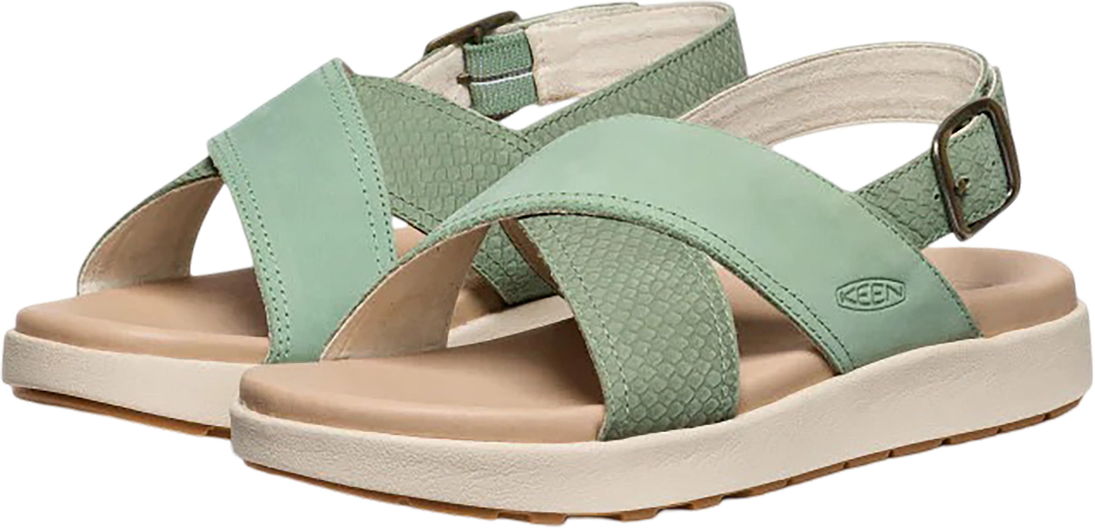 Product gallery image number 4 for product Elle Luxe Cross Strap Sandals - Women's