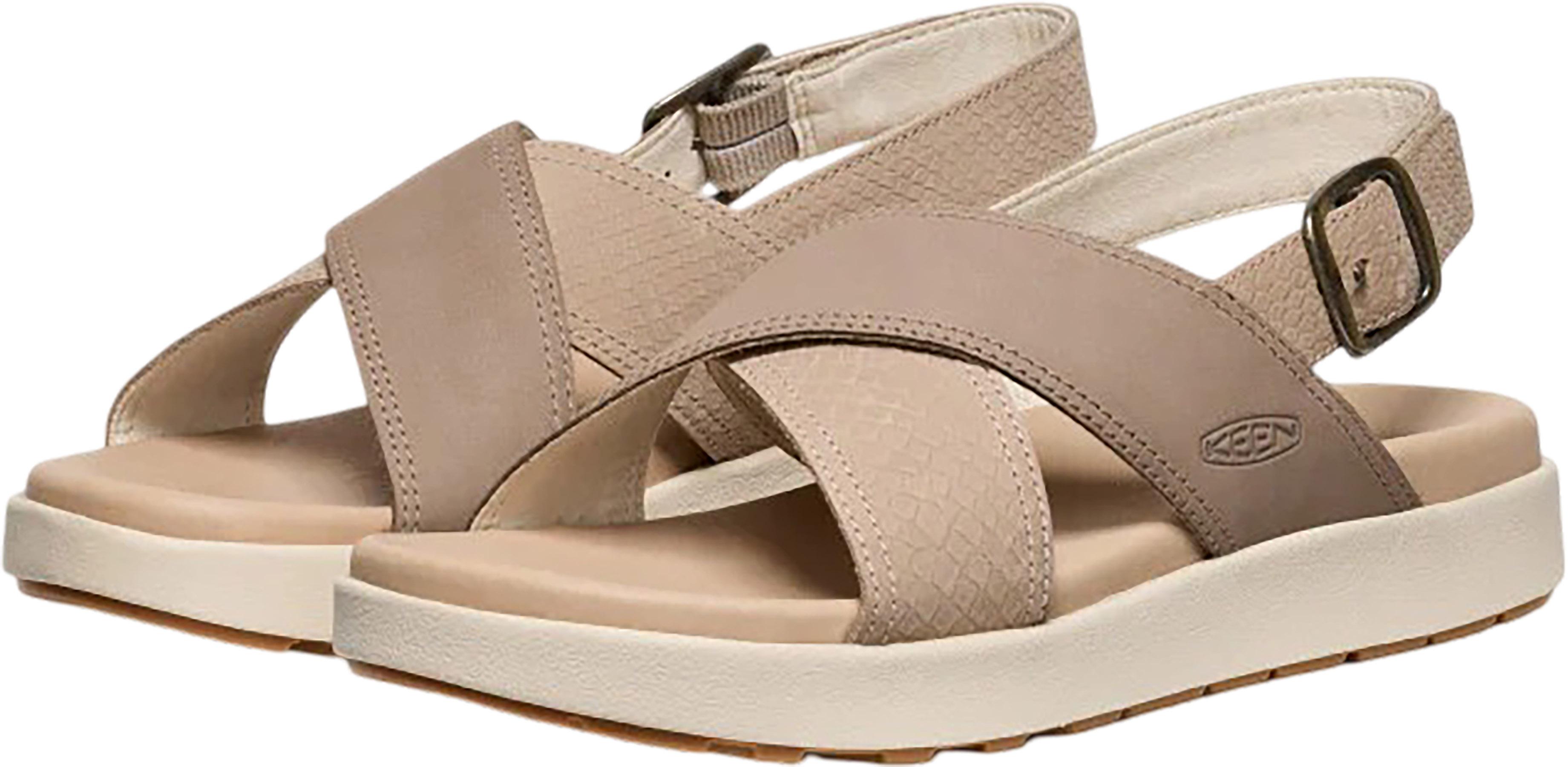 Product gallery image number 4 for product Elle Luxe Cross Strap Sandals - Women's