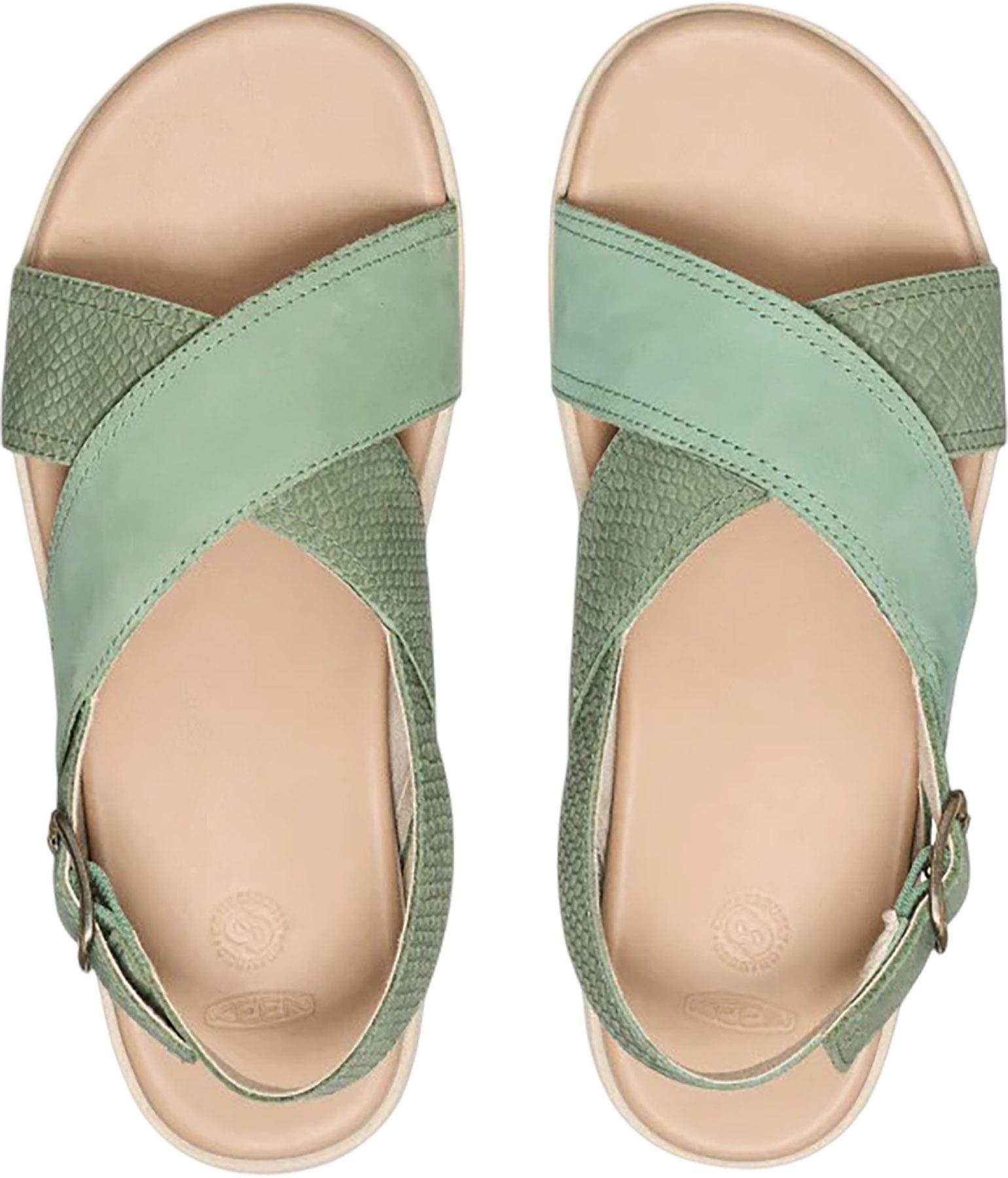 Product gallery image number 2 for product Elle Luxe Cross Strap Sandals - Women's