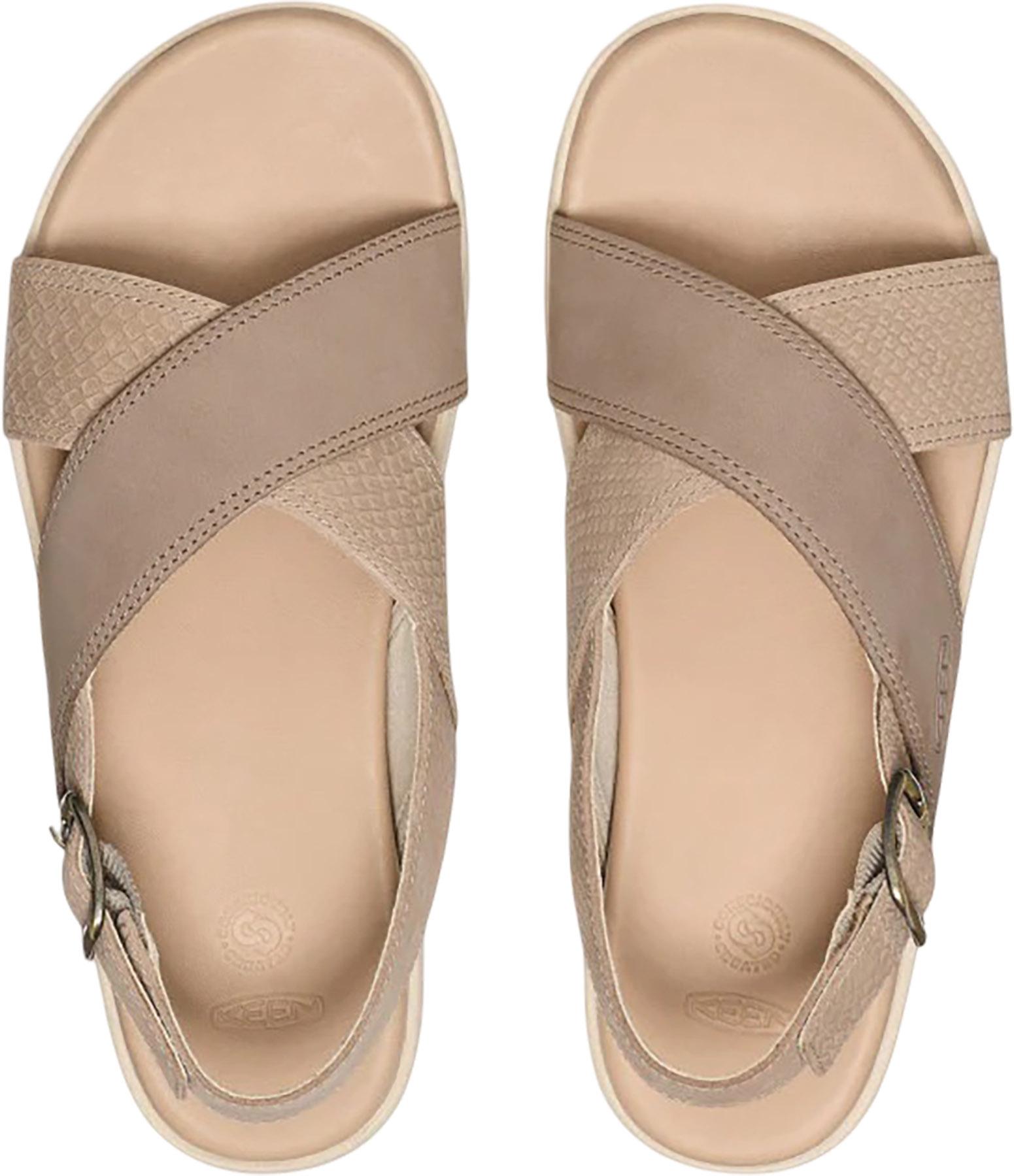 Product gallery image number 2 for product Elle Luxe Cross Strap Sandals - Women's