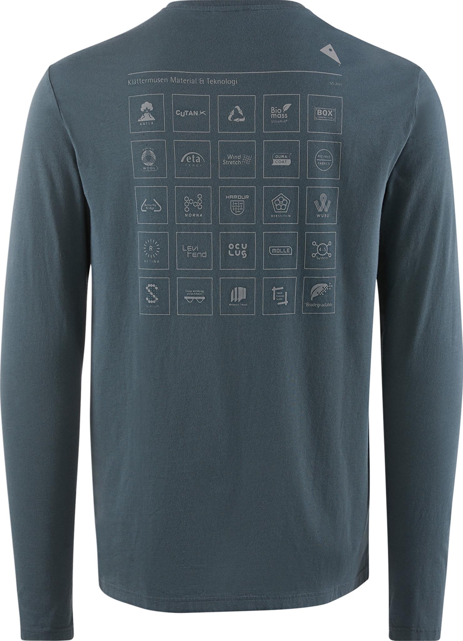 Product gallery image number 2 for product Runa Elements Long Sleeve Tee - Men's