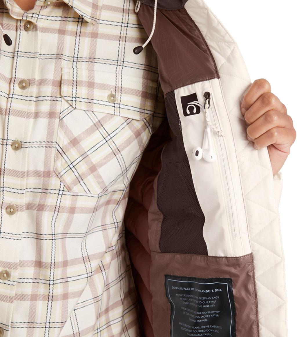 Numéro de l'image de la galerie de produits 3 pour le produit Manteau long en duvet Epiq - Femme