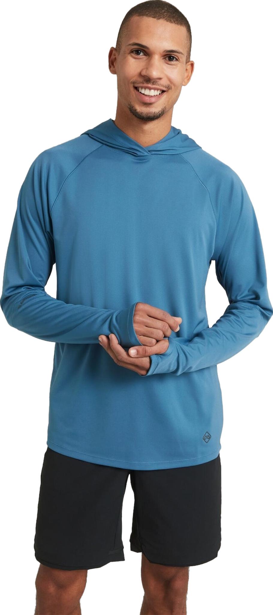 Product gallery image number 3 for product SUN-Stopper Hooded Long Sleeve Top - Men's