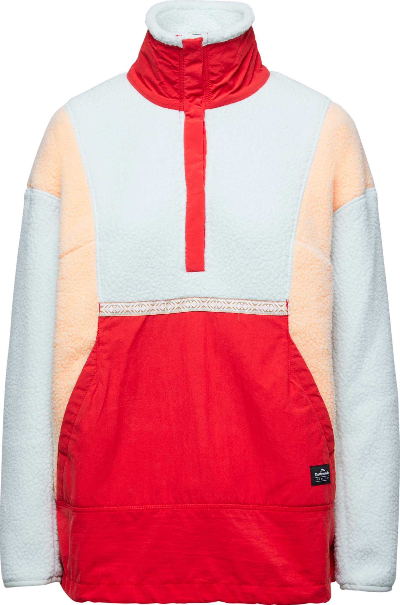 Frosted Mint - Signal Red