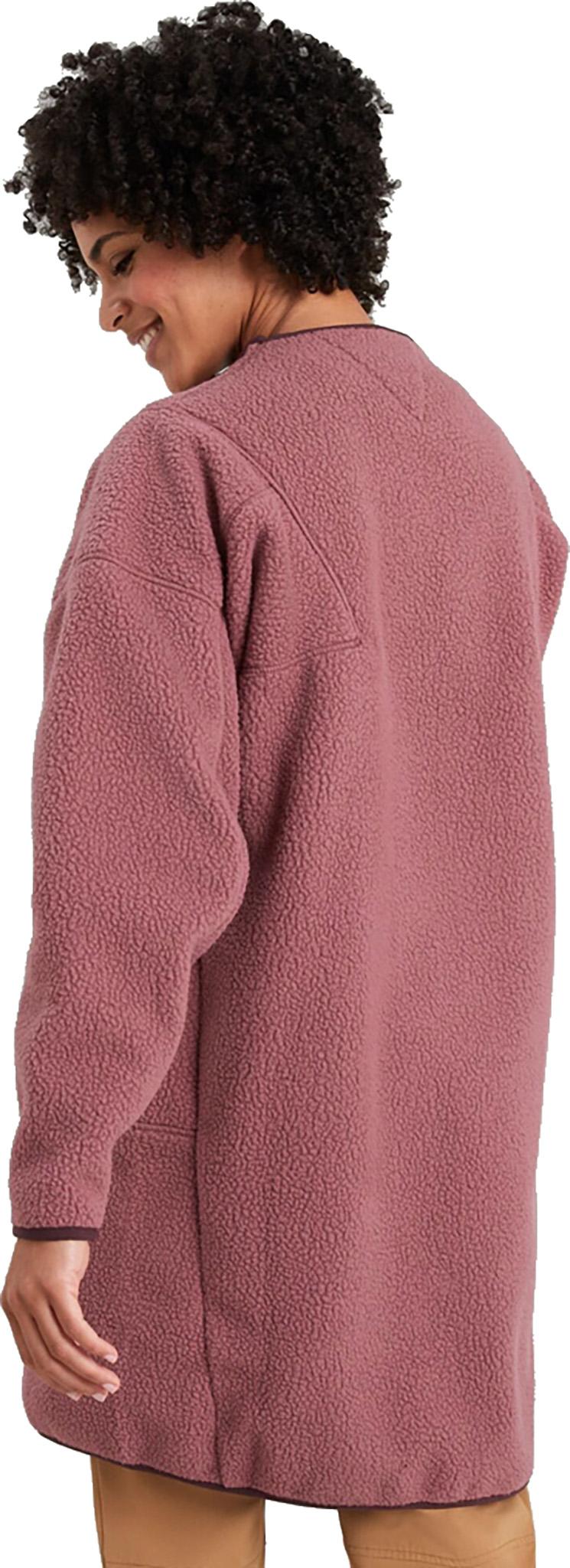 Product gallery image number 2 for product Co-Z High Pile Longline Jacket - Women's
