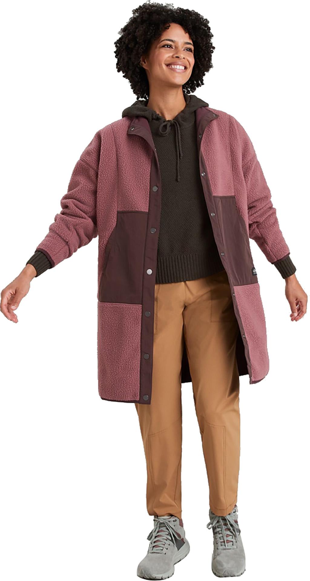 Product gallery image number 5 for product Co-Z High Pile Longline Jacket - Women's