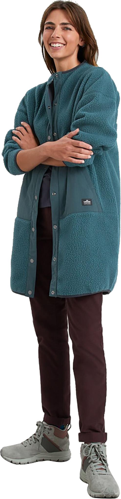 Product gallery image number 4 for product Co-Z High Pile Longline Jacket - Women's