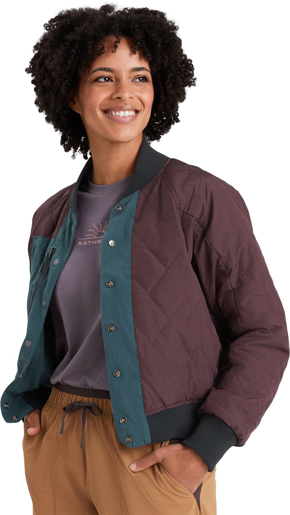Product gallery image number 3 for product TWO-Ways Reversible Bomber Jacket - Women's