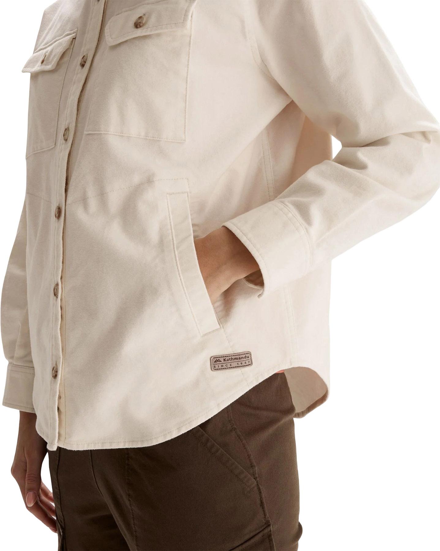 Product gallery image number 3 for product Huntly Moleskin Long Sleeve Shirt - Women's