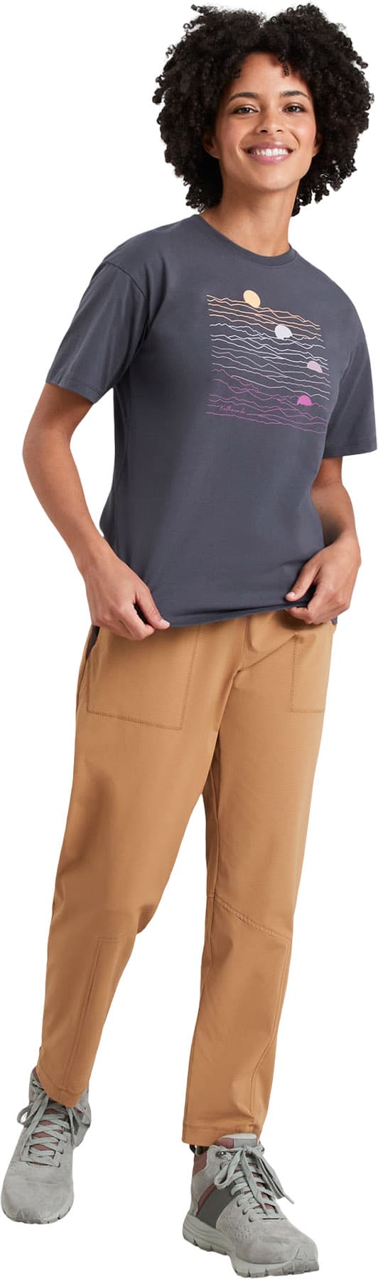 Product gallery image number 4 for product Sunrise Lines Short Sleeve T-Shirt - Women's