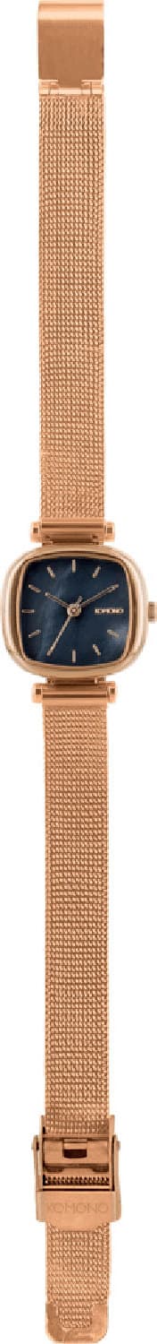 Product gallery image number 2 for product Moneypenny Royale Rose Gold Black Watch