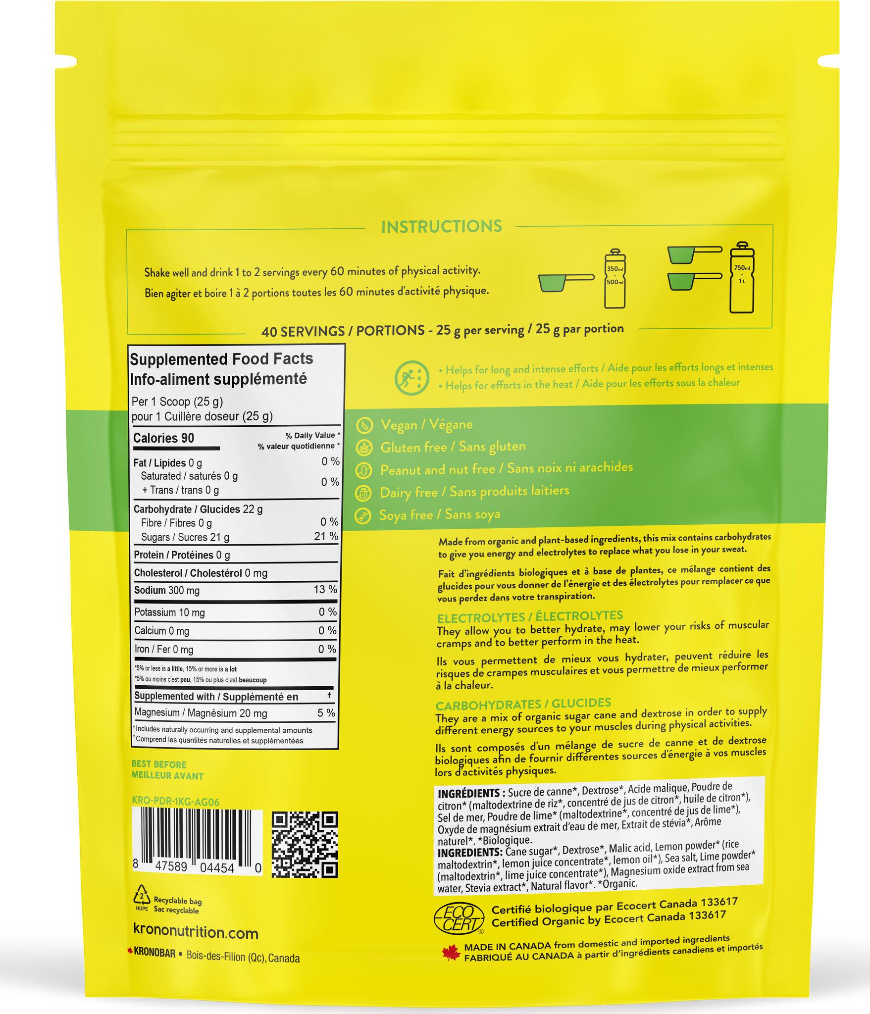 Product gallery image number 4 for product Sport drink mix - 1kg