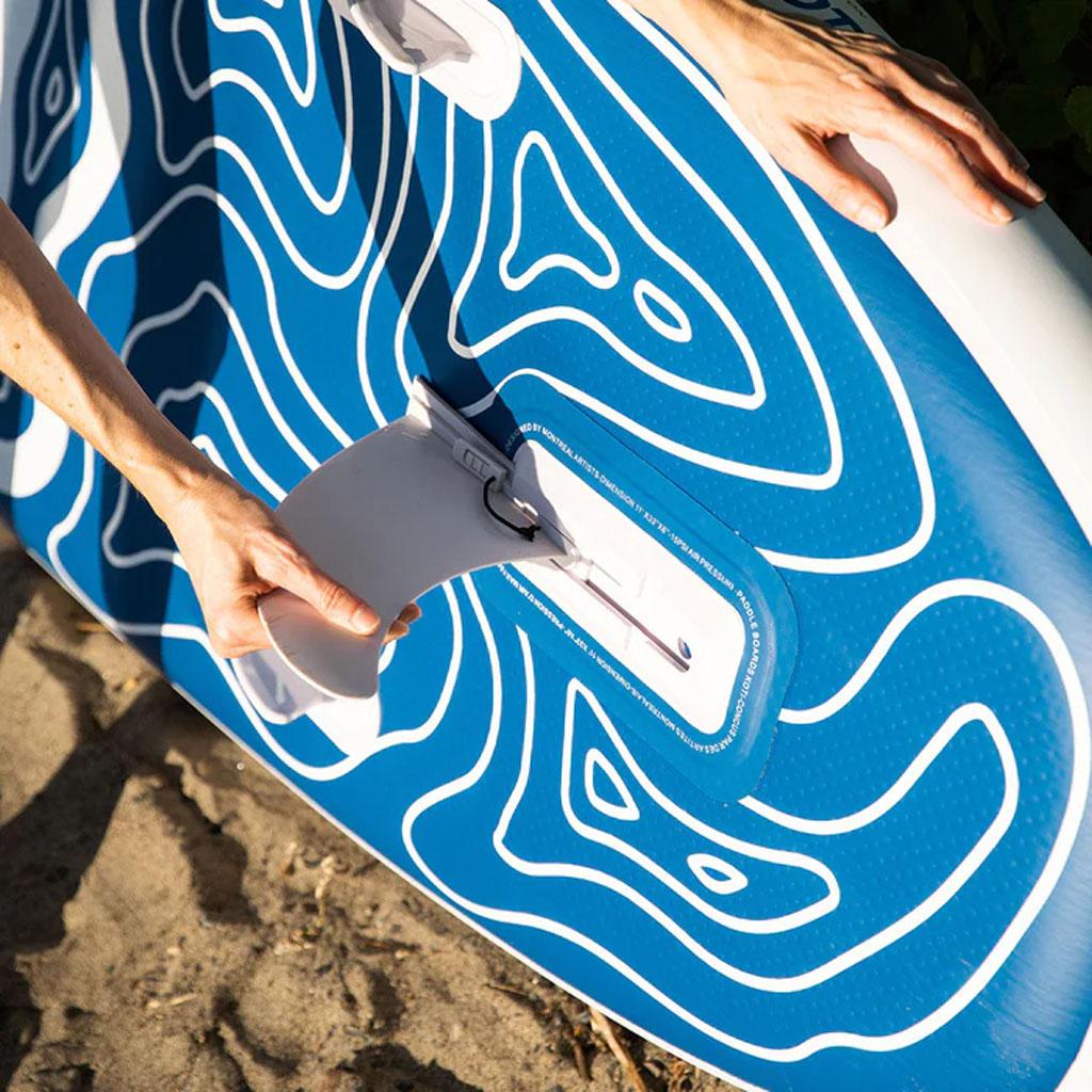 Product gallery image number 13 for product Planche à pagaie gonflable Altitudes - 10'6"