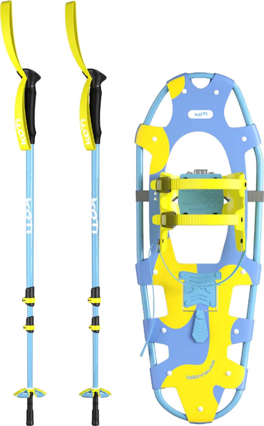 Product gallery image number 1 for product Vallonneuse Snowshoes and Poles Set - Unisex
