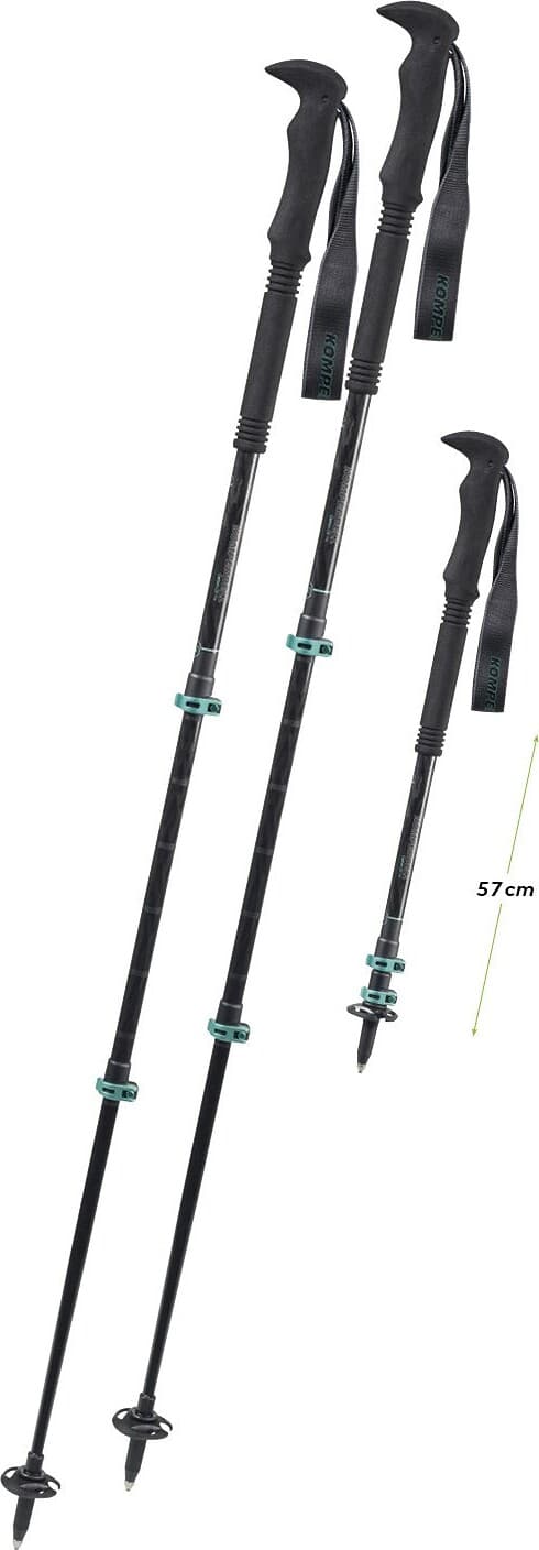 Product gallery image number 1 for product Carbon C3 Pro Compact Trekking Poles