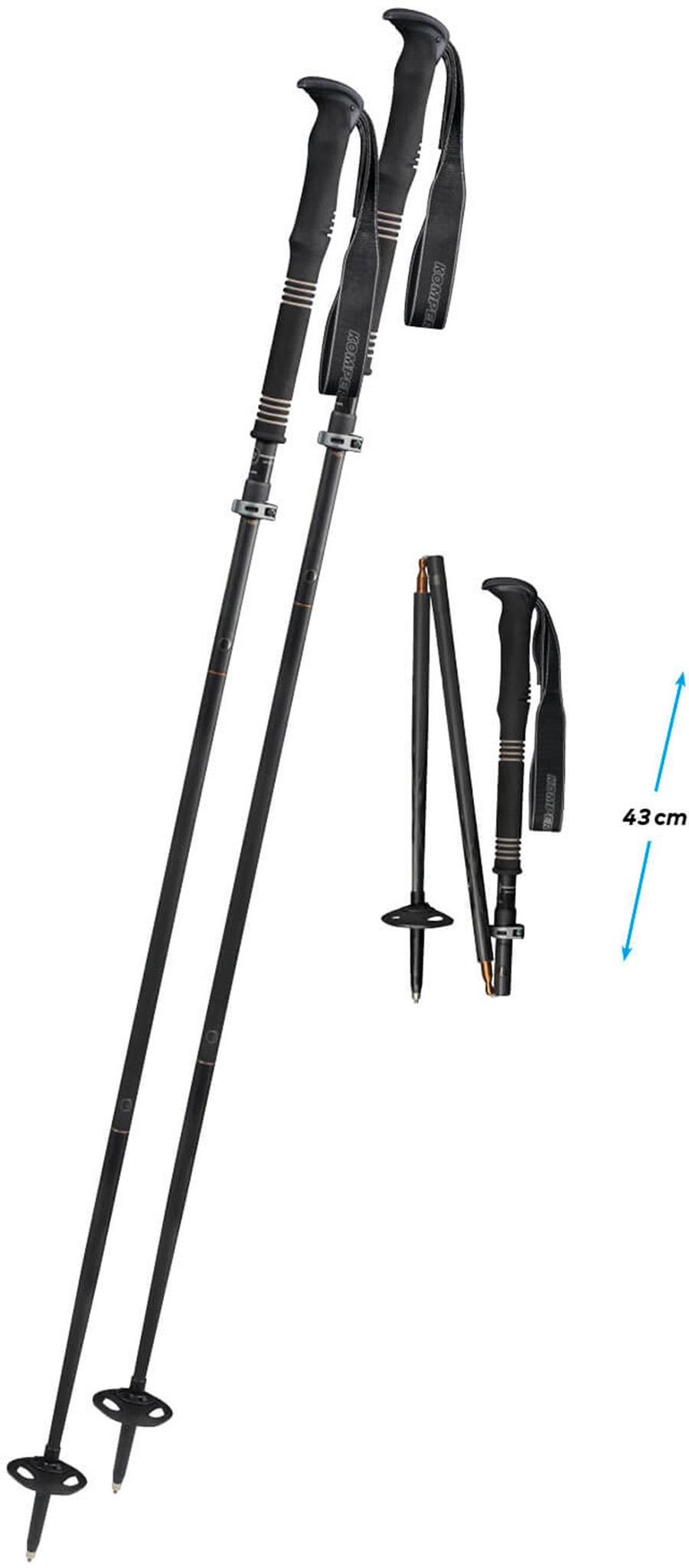 Product gallery image number 2 for product Carbon Fxp.4 Expedition - Vario Ski Pole - Unisex