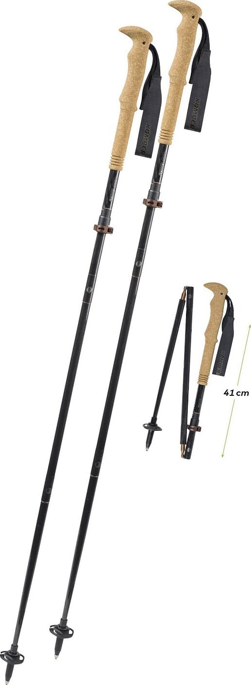 Product gallery image number 1 for product Carbon FXP 4 Summit Vario Trekking Poles