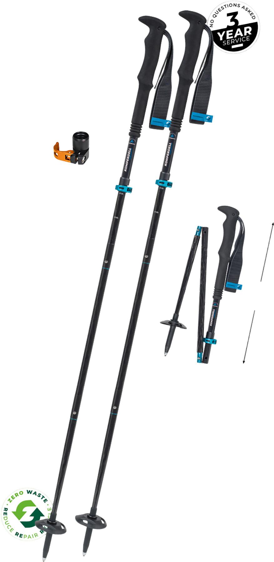 Product gallery image number 4 for product FX Lite Carbon Vario Approach Compact Poles