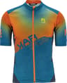 Couleur: Print 1 Moroccan Blue - Outer Space - Tangerine