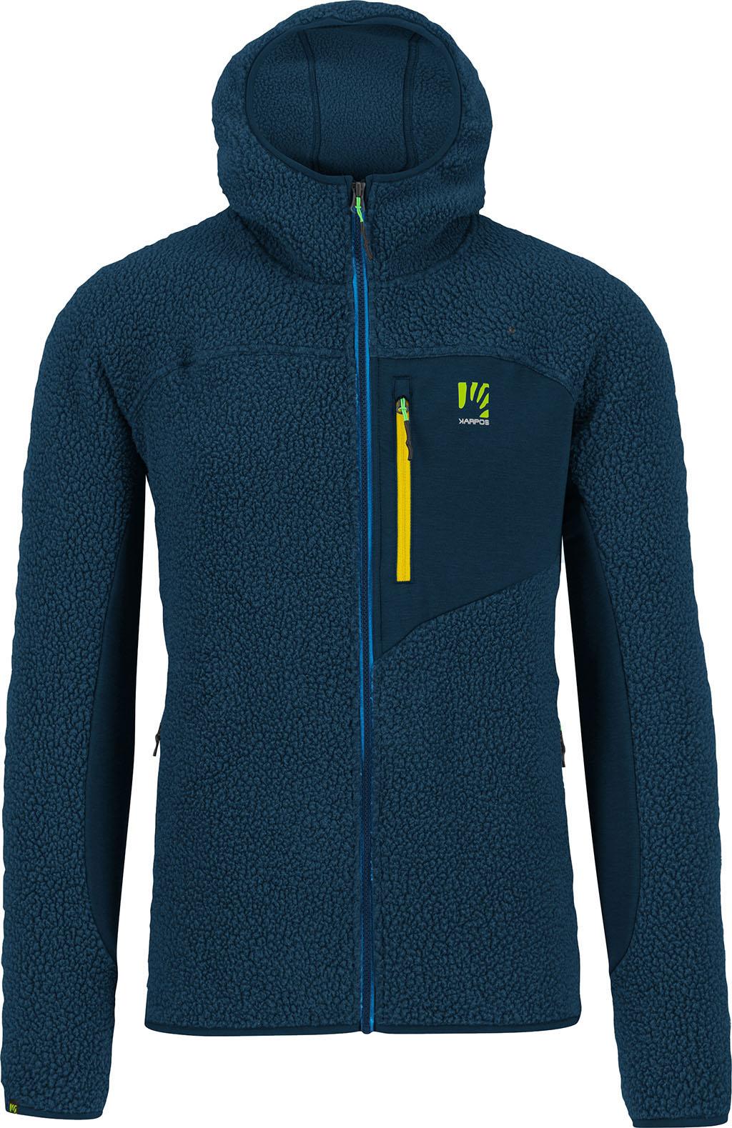 Image de produit pour Chandail à capuchon en molleton et glissière pleine longueur 80's - Homme