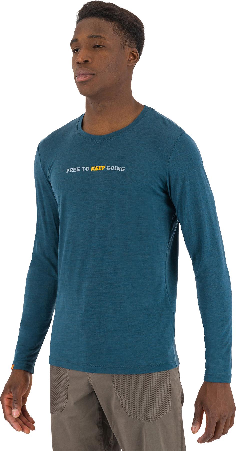 Product gallery image number 4 for product Coppolo Merino Long Sleeve T-Shirt - Men's