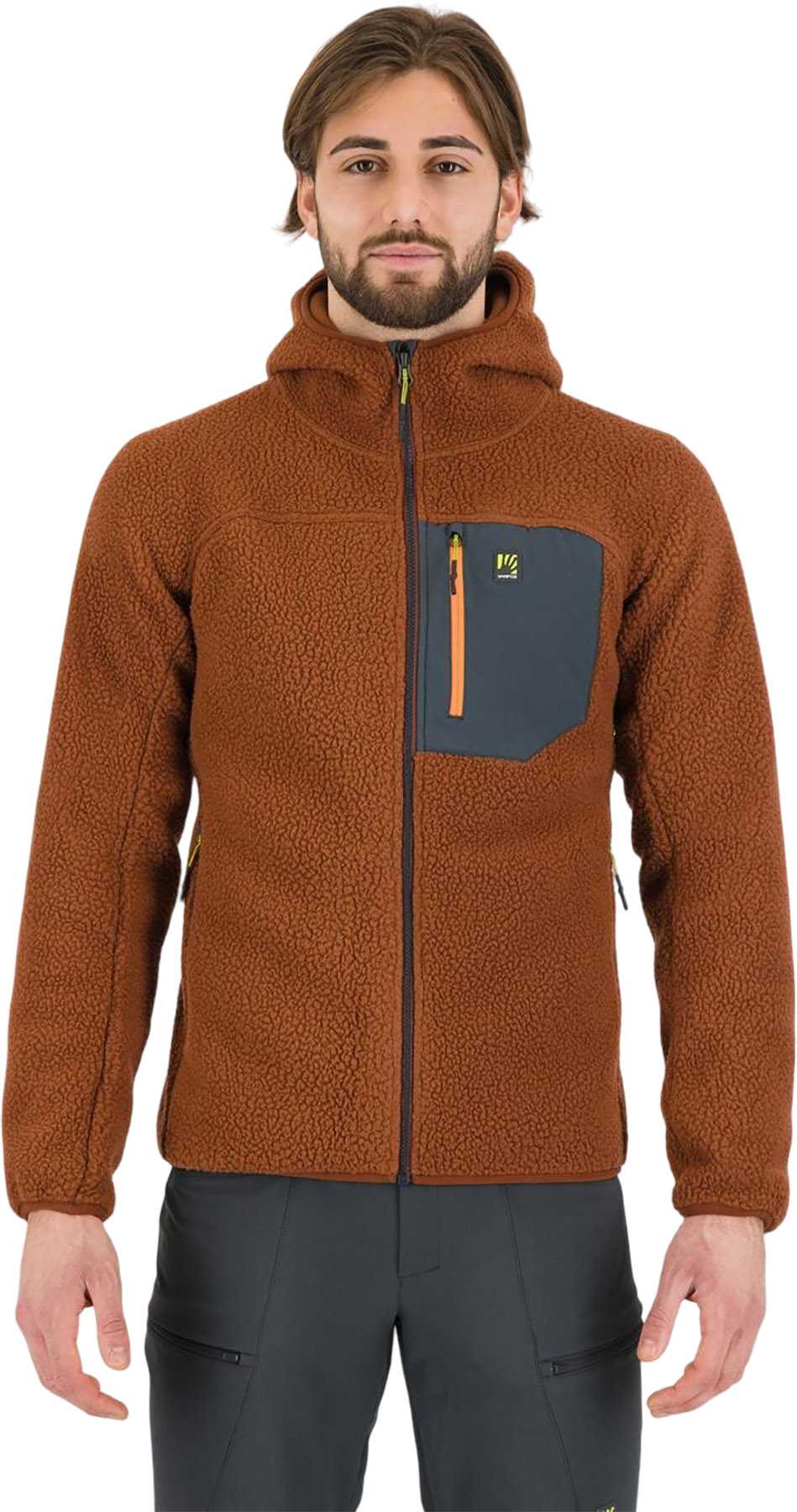 Image de produit pour Chandail à capuchon en molleton Moiazza Retrò - Homme