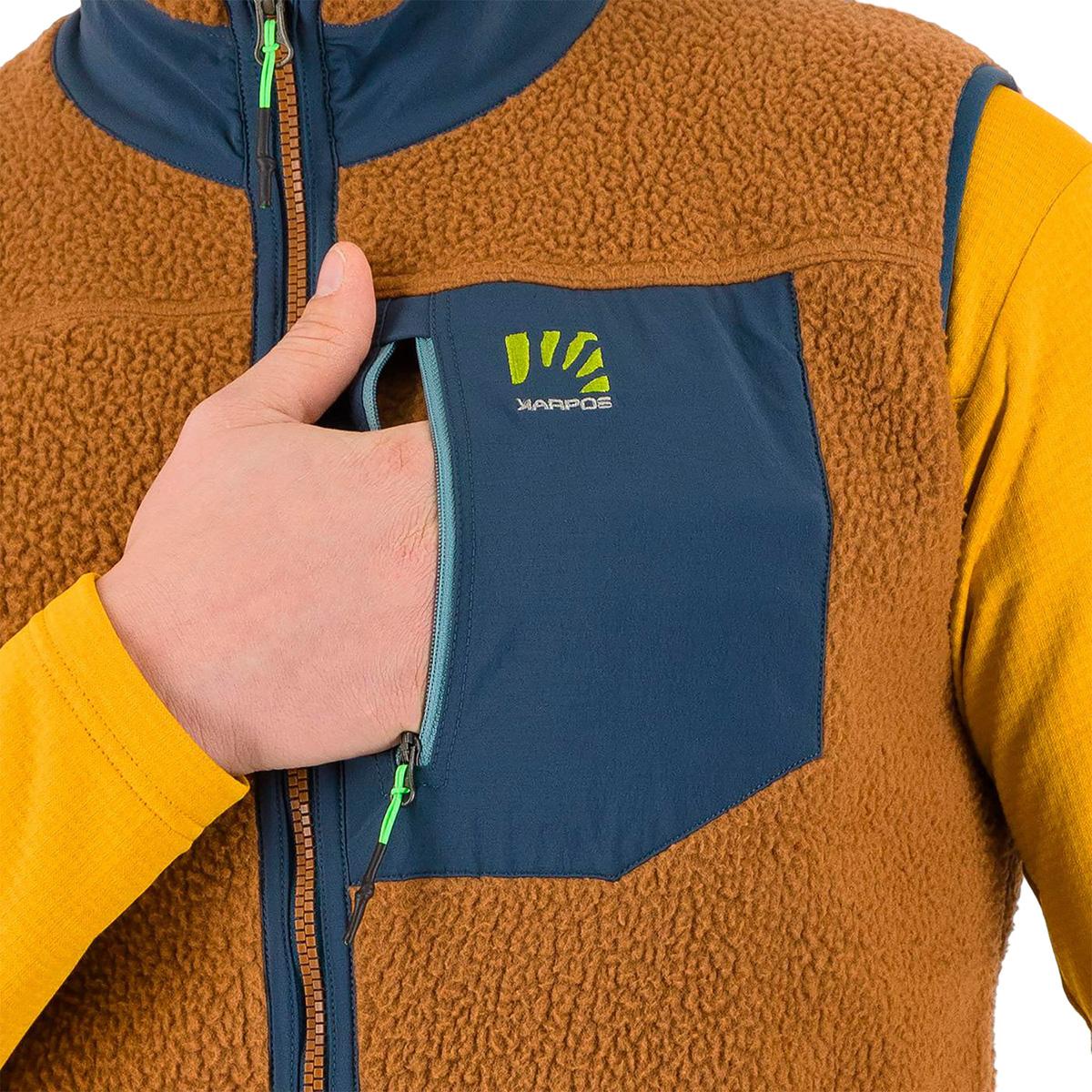 Product gallery image number 3 for product Moiazza Retrò Fleece Vest - Men's