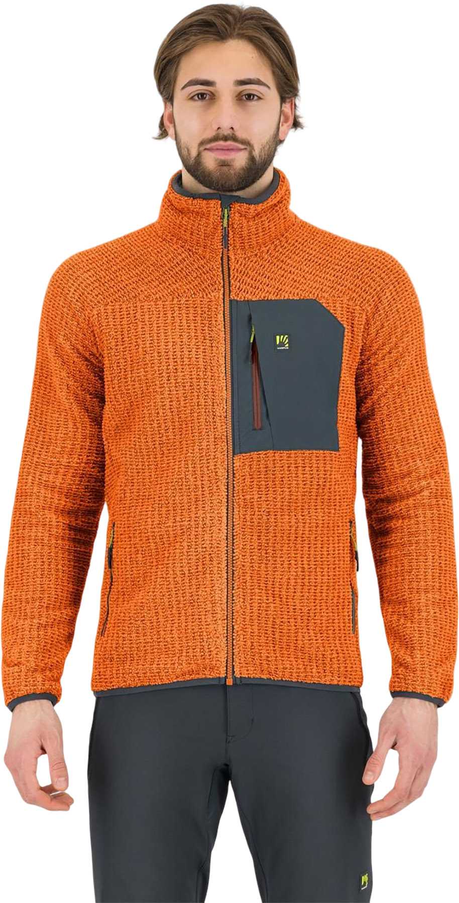Vibrant Orange - Woodland Gray