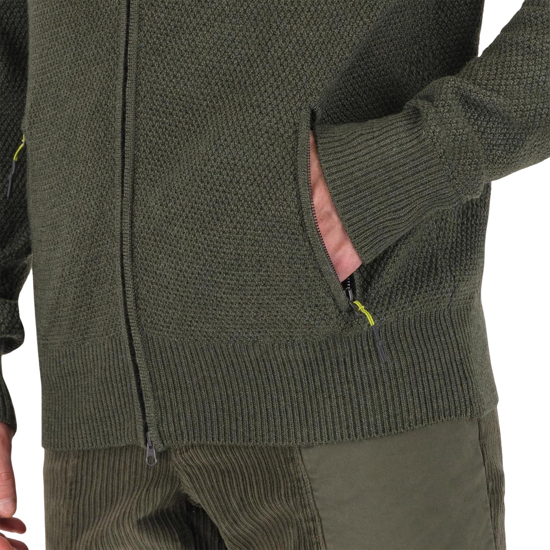 Product gallery image number 3 for product Ermellino Full Zip Sweater - Men's