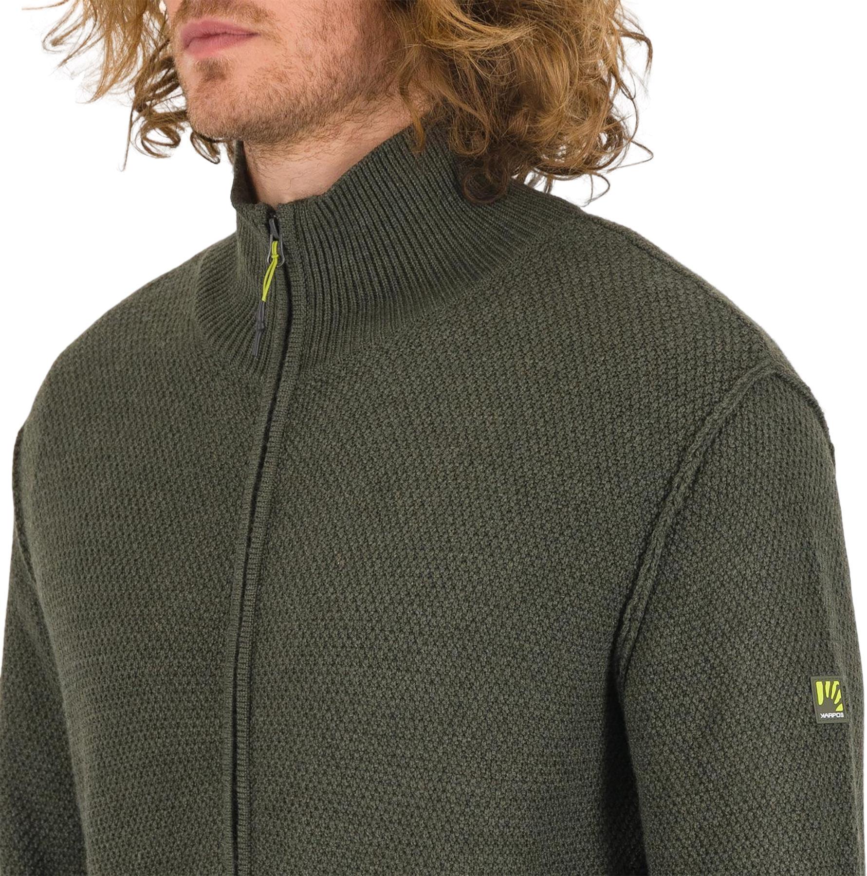 Product gallery image number 5 for product Ermellino Full Zip Sweater - Men's