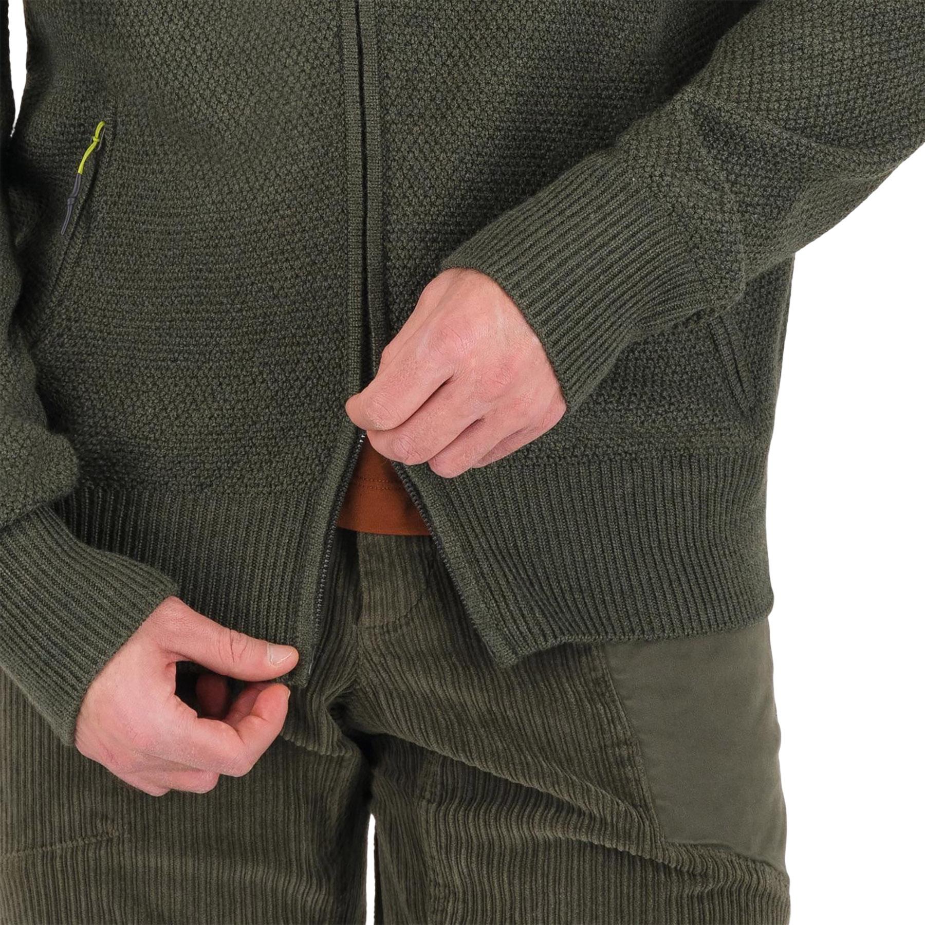 Product gallery image number 4 for product Ermellino Full Zip Sweater - Men's