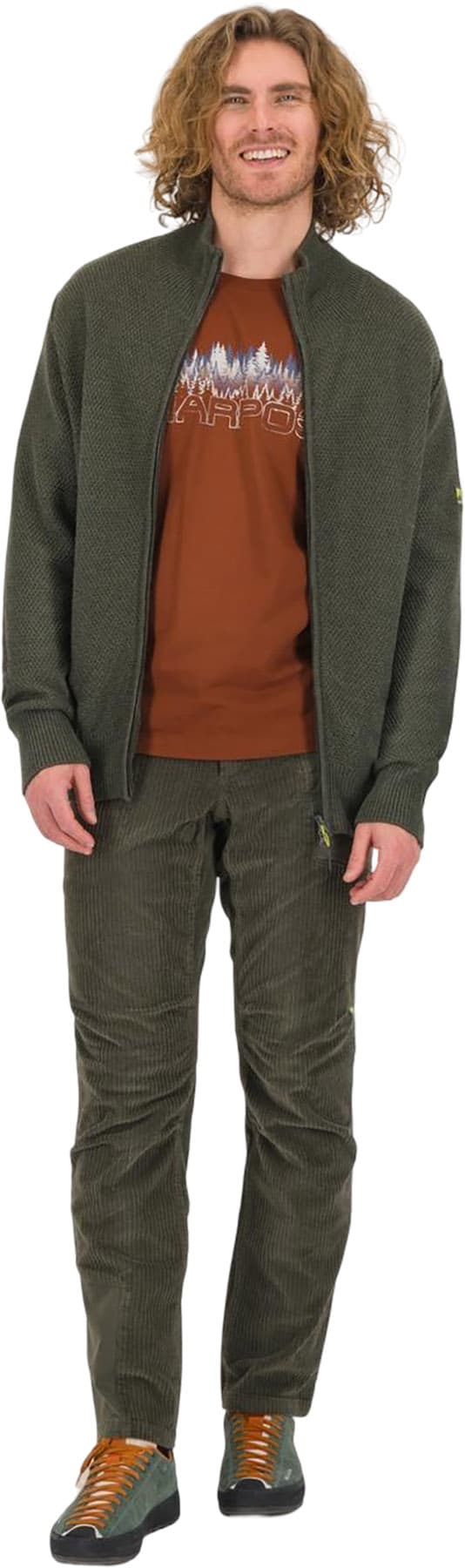 Product gallery image number 6 for product Ermellino Full Zip Sweater - Men's