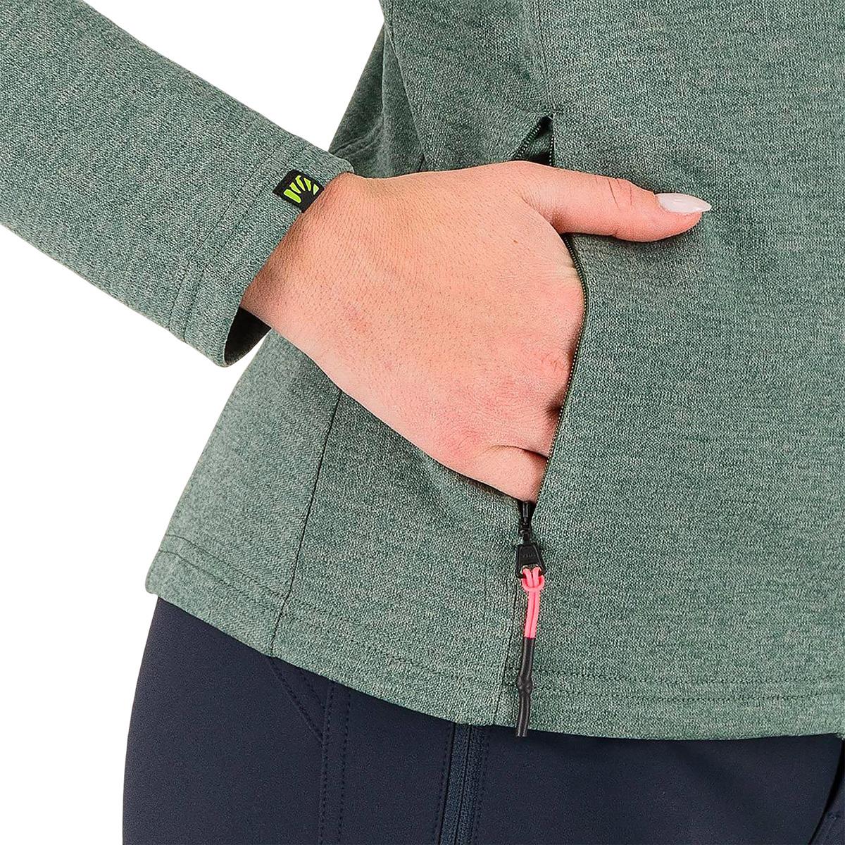 Numéro de l'image de la galerie de produits 4 pour le produit Chandail en molleton à glissière pleine longueur Pizzocco - Femme