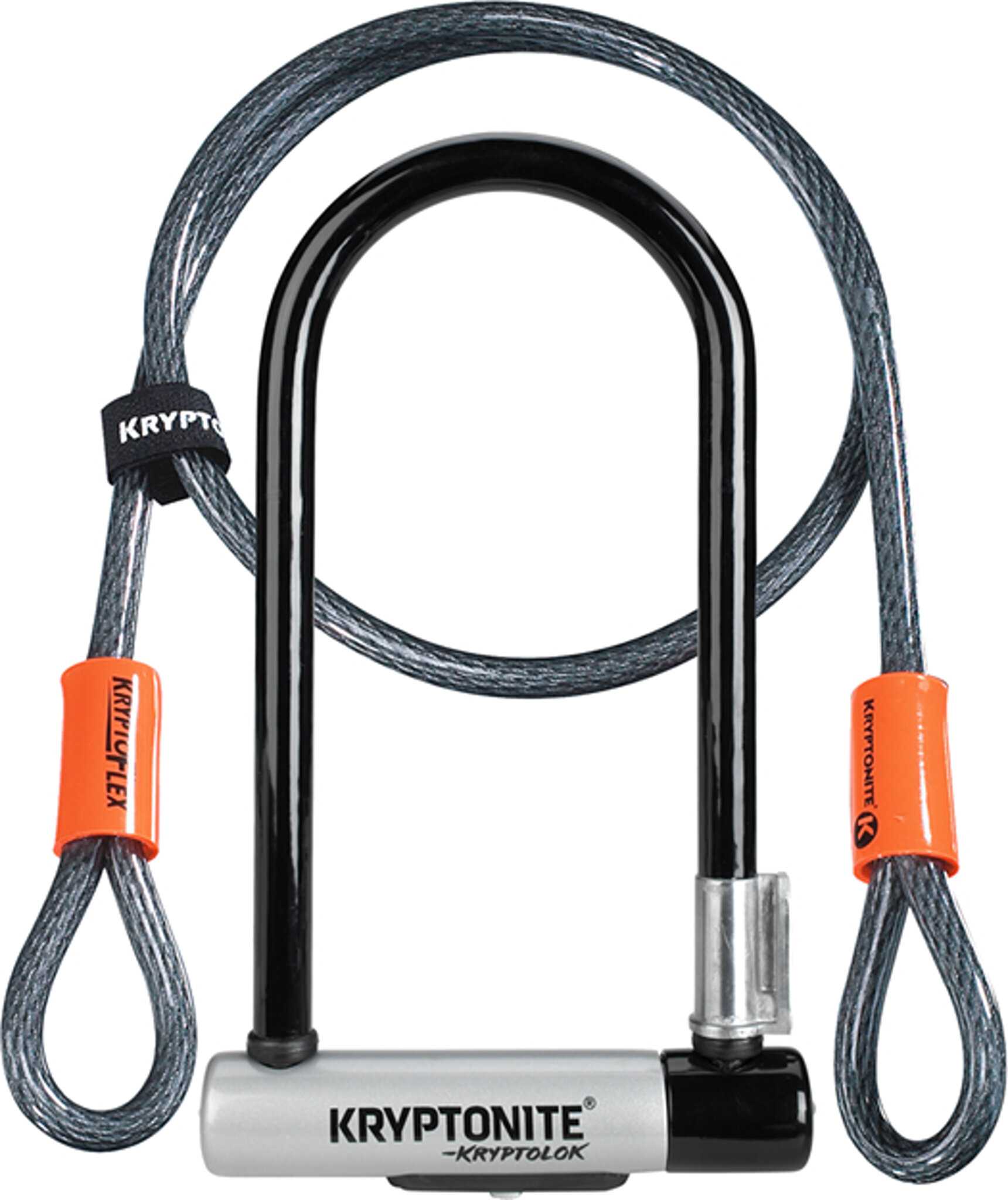 Product image for Kryptolok Standard U-Lock with 4' Flex