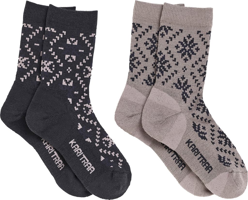 Product gallery image number 1 for product Tirill 2 Pack Wool Socks - Women's