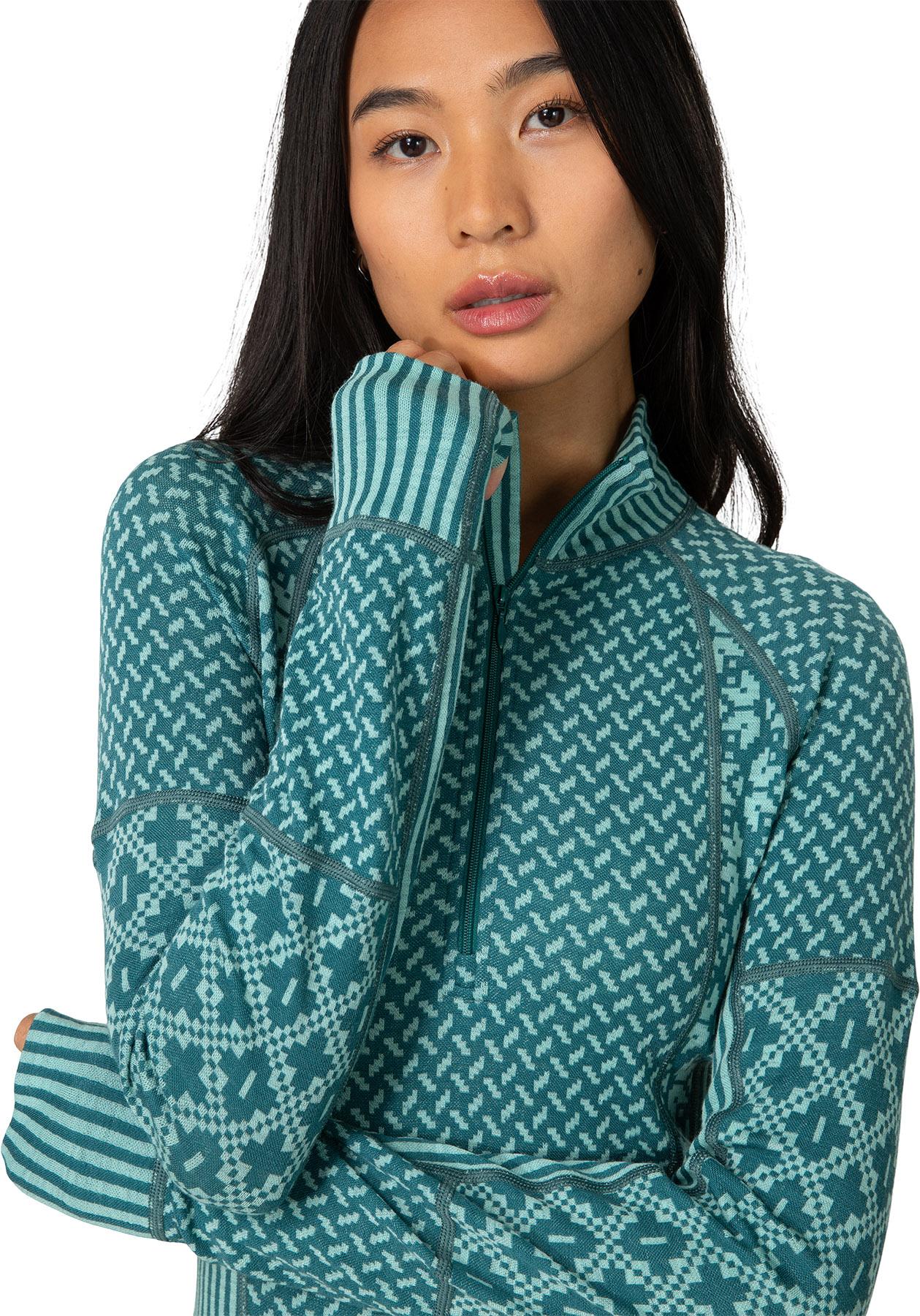 Product gallery image number 4 for product Smekker Half-Zip Base Layer Top - Women's