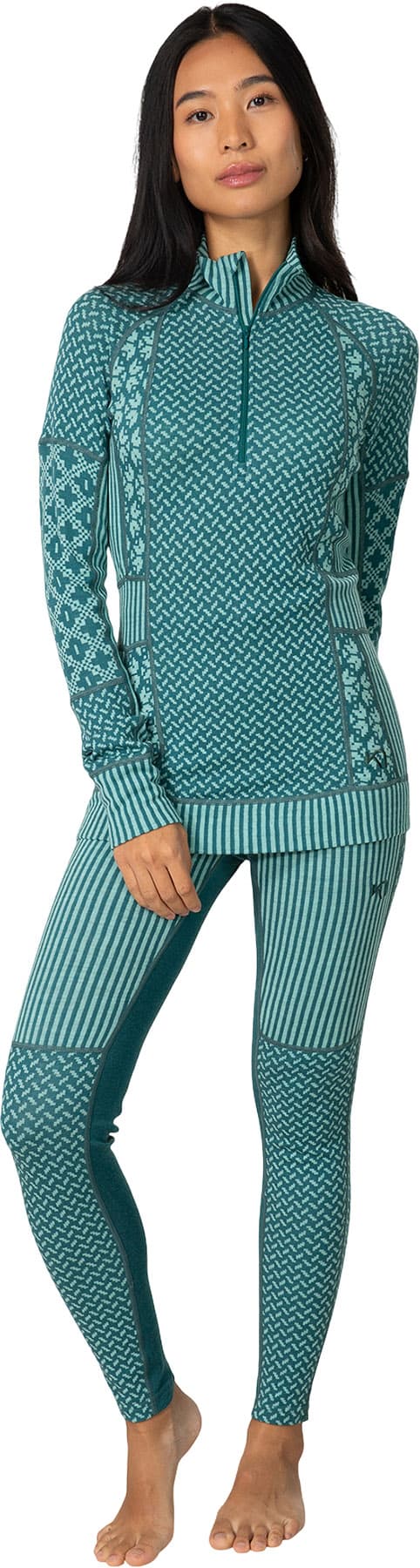 Product gallery image number 5 for product Smekker Half-Zip Base Layer Top - Women's