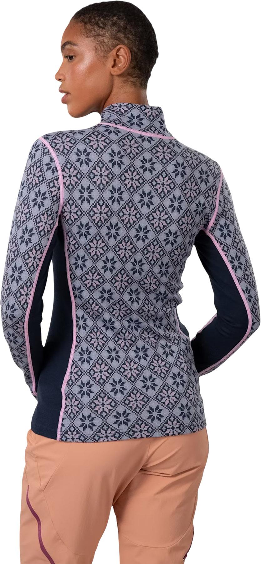 Product gallery image number 4 for product Rose Half-Zip Base Layer Top - Women's