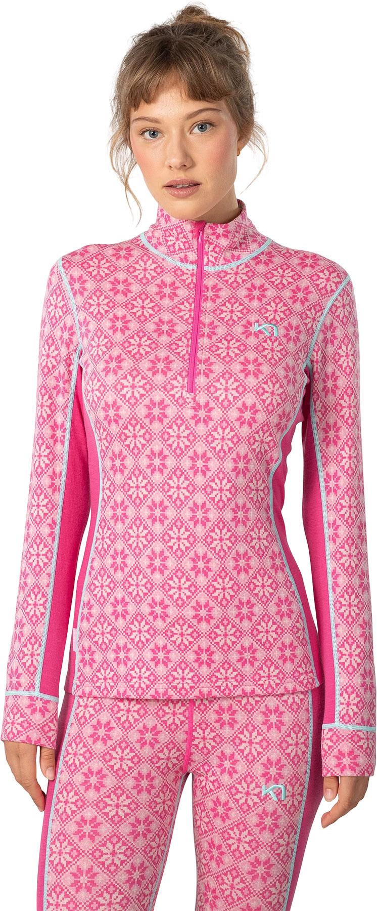 Product gallery image number 2 for product Rose Half-Zip Base Layer Top - Women's