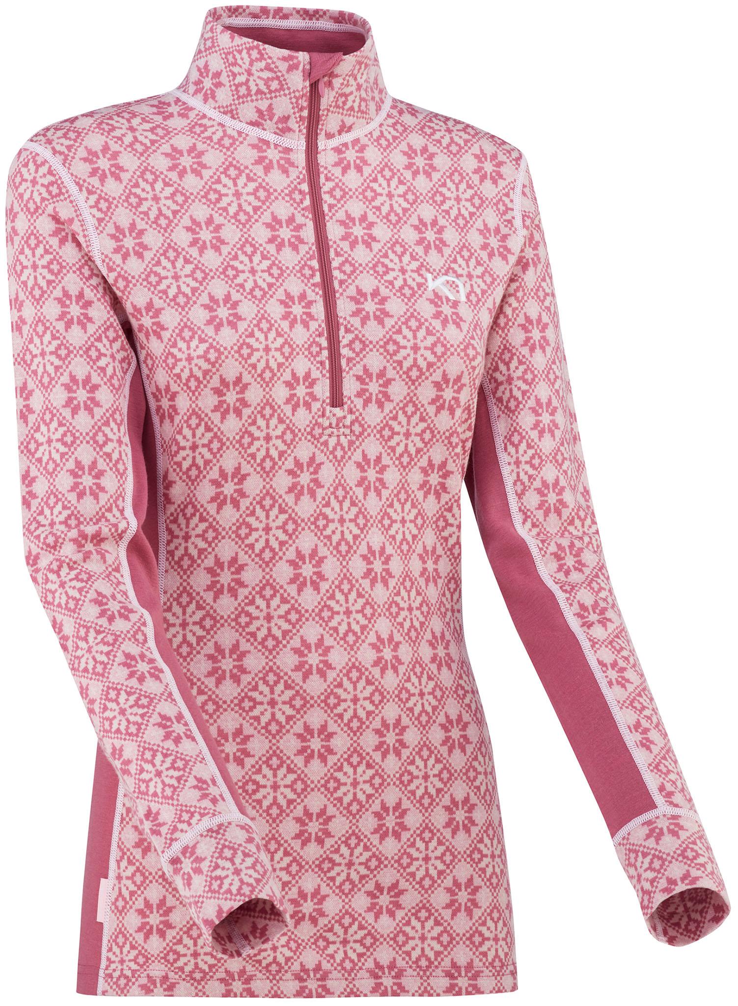 Product gallery image number 1 for product Rose Half-Zip Base Layer Top - Women's