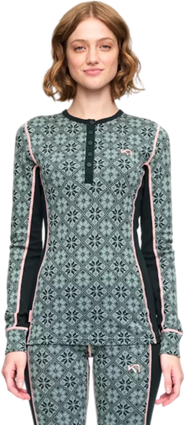 Image de produit pour Couche de base pour le haut à manches longues Rose - Femme