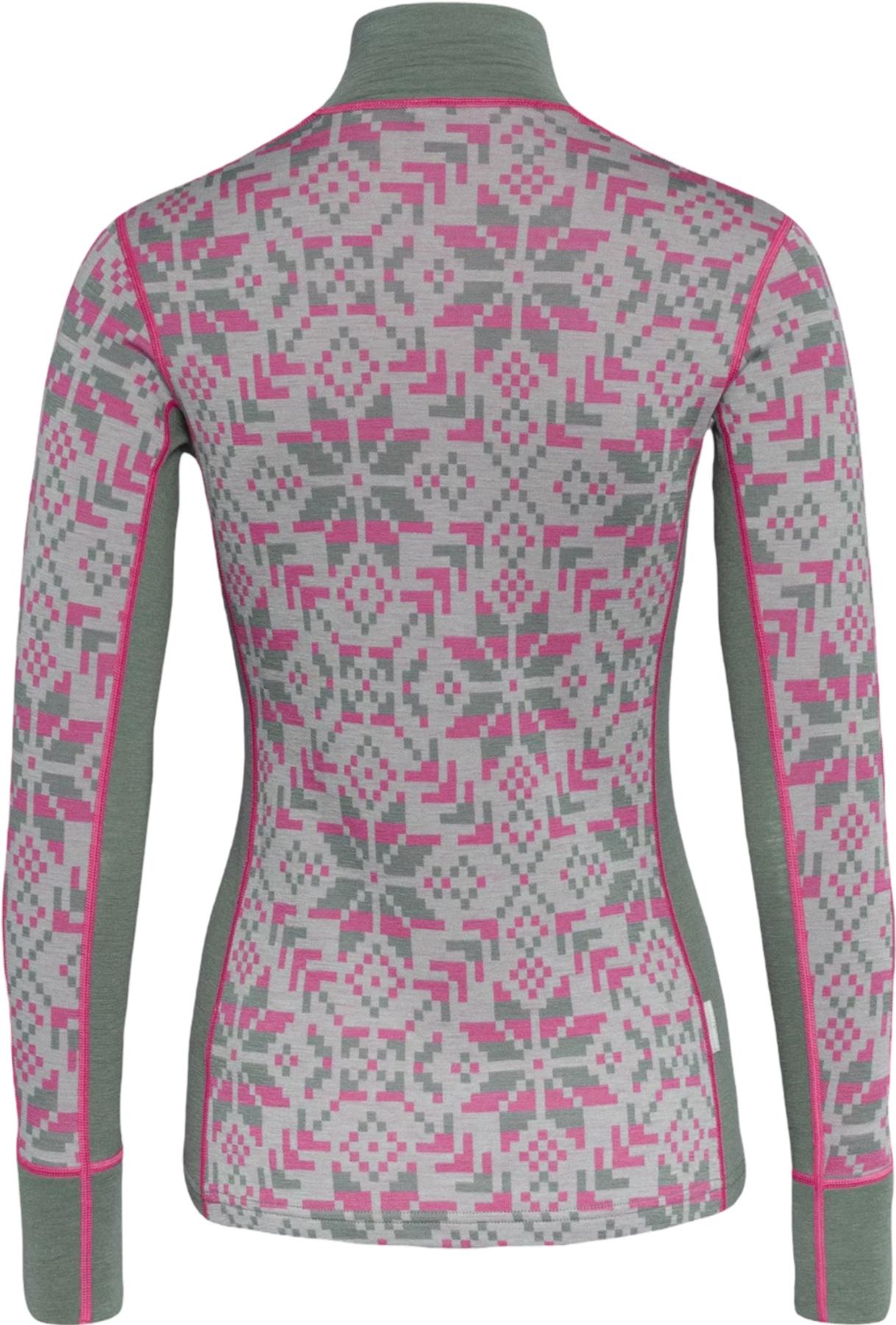 Numéro de l'image de la galerie de produits 2 pour le produit Couche de base pour le haut à demi glissière en laine Else - Femme