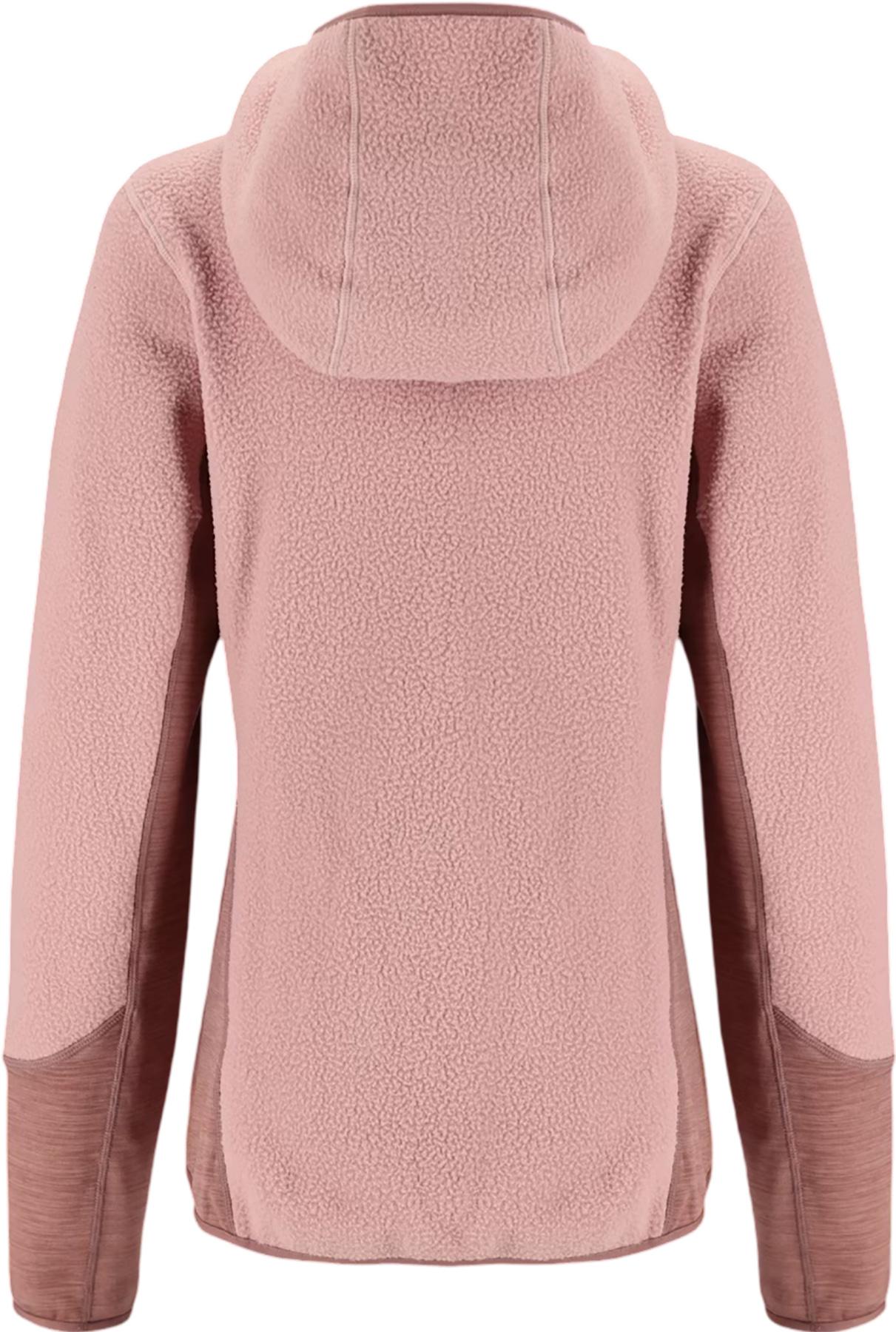 Numéro de l'image de la galerie de produits 2 pour le produit Manteau en molleton à capuchon et manches longues Ragnhild Ski - Femme