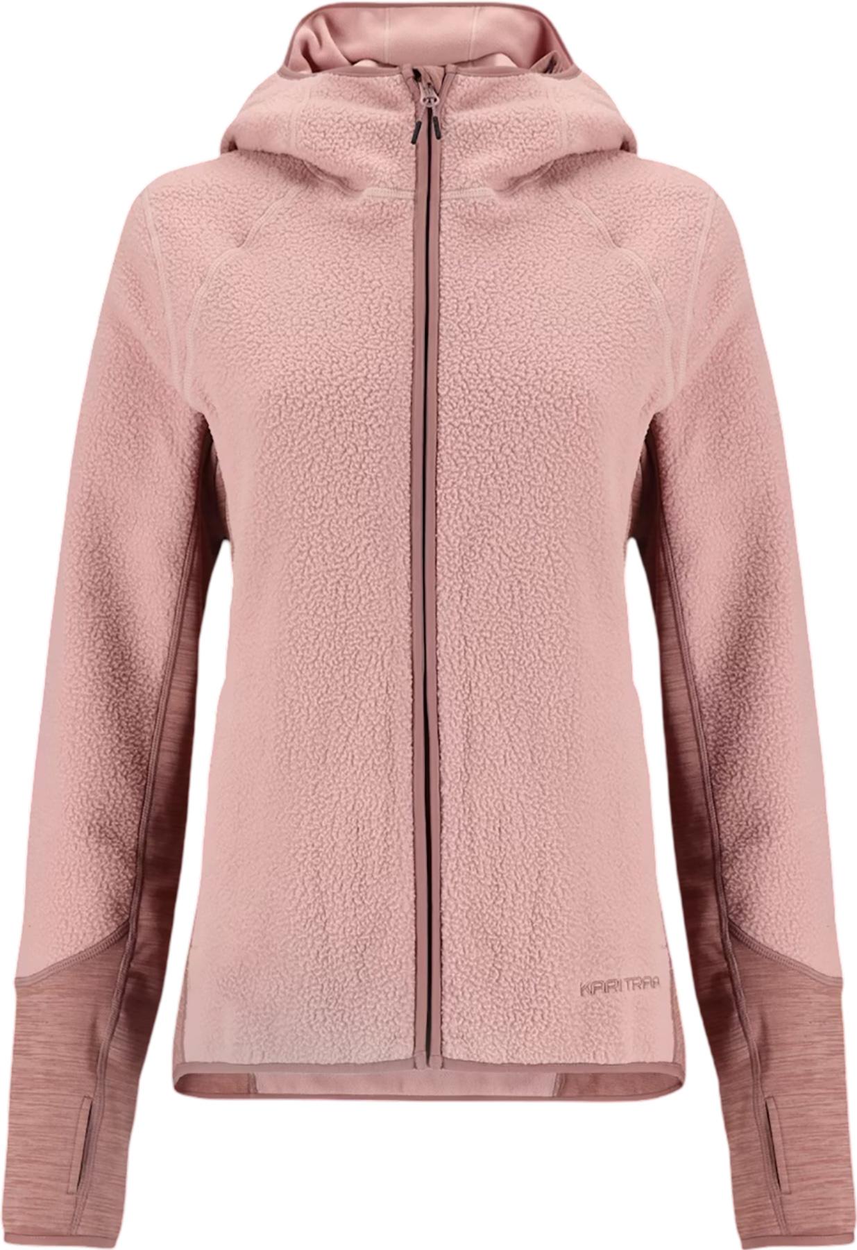 Numéro de l'image de la galerie de produits 1 pour le produit Manteau en molleton à capuchon et manches longues Ragnhild Ski - Femme